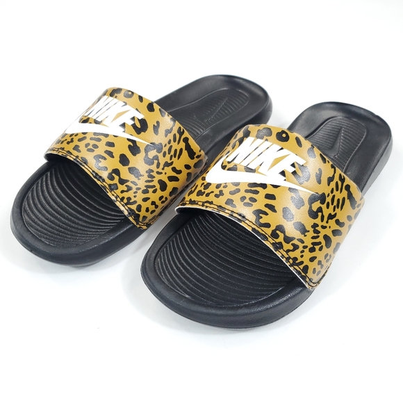 Nike Women's Leapord Print Victori One Slide Print - Picture 4 of 4